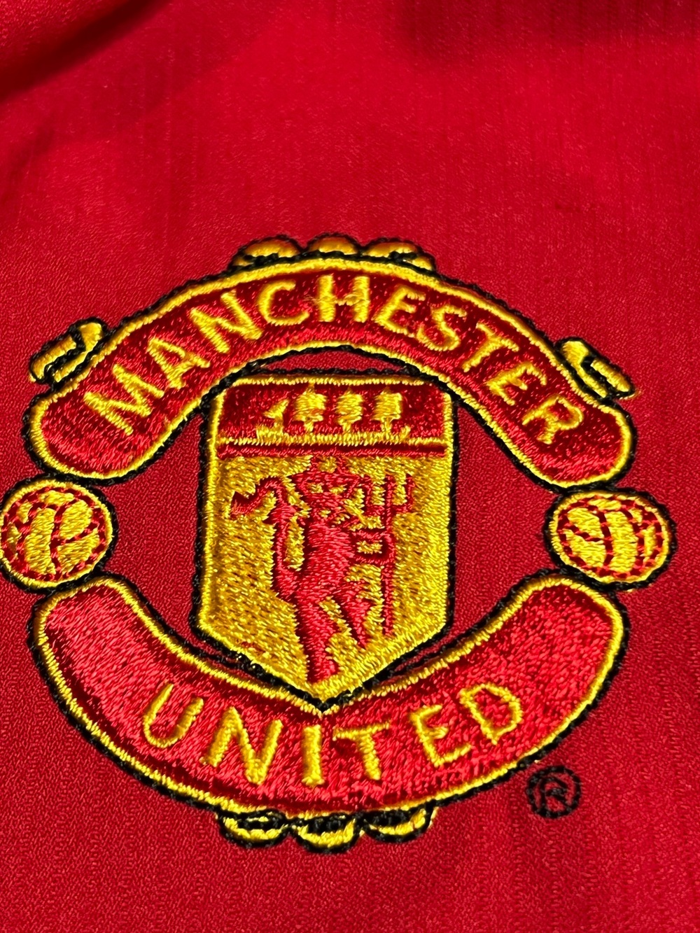 Nike Manchester United Red Home 2004 2005 2006 Jersey - Picture 6 of 9